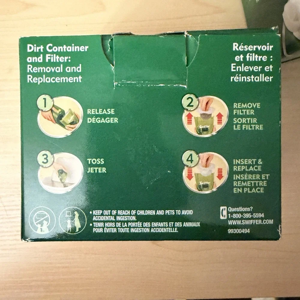Swiffer Sweeper Vac Replacement Filters 2 Pack (3 Filters)